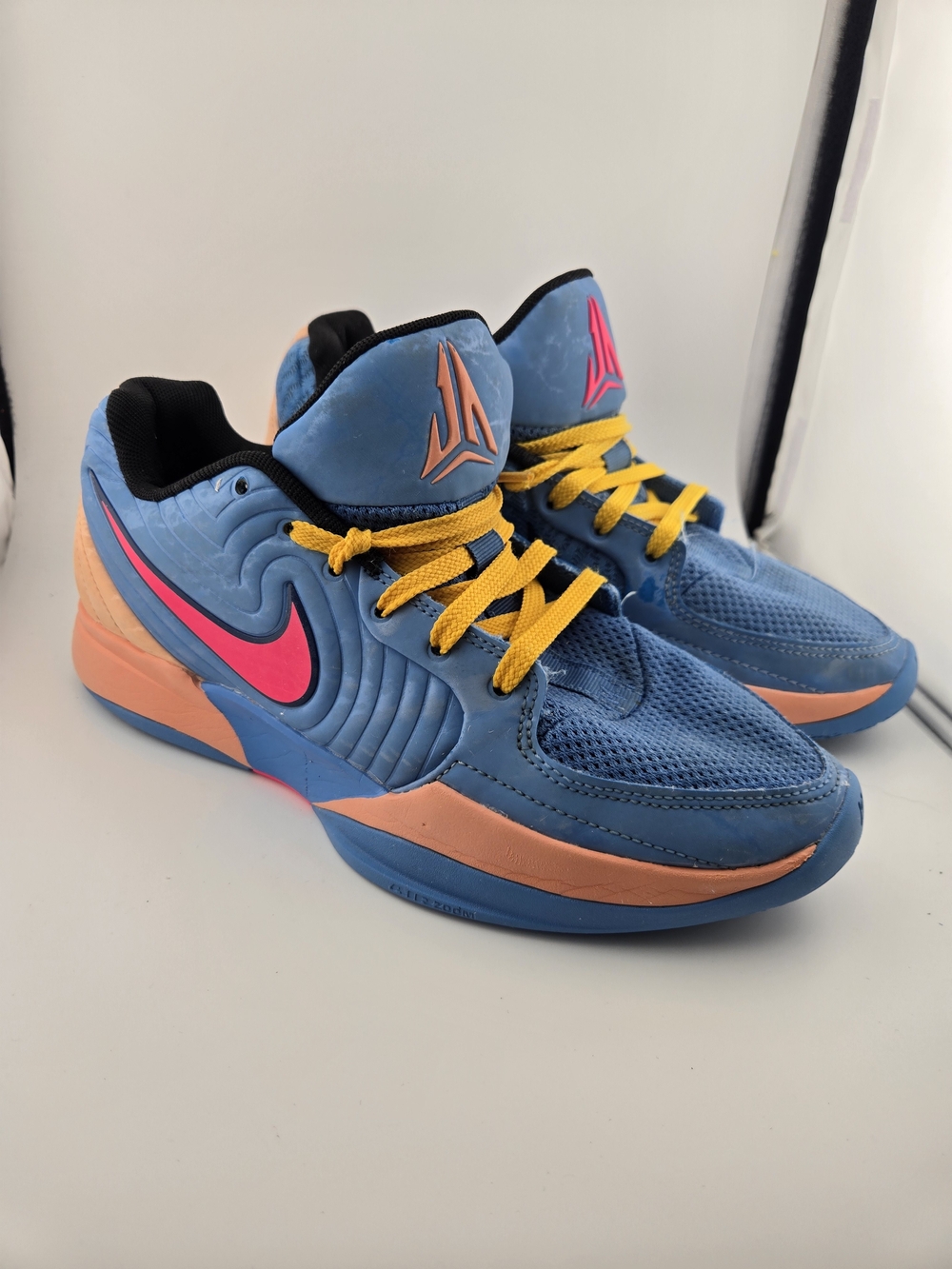 Nike JA 2 Basketball Shoes Men's  Blue Beyond/Hyper Pink FD7328-403 SIZE 8